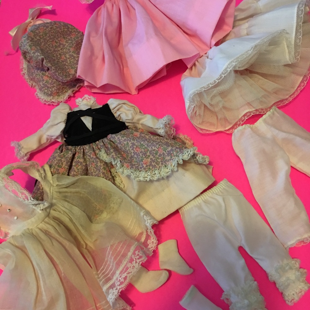 Vintage doll clothes